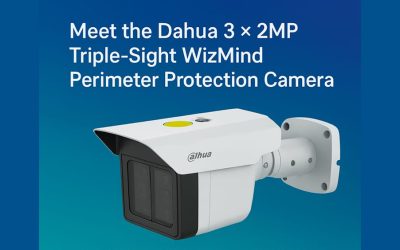 Dahua 3 x 2MP Triple Sight WizMind Perimeter Protection Camera